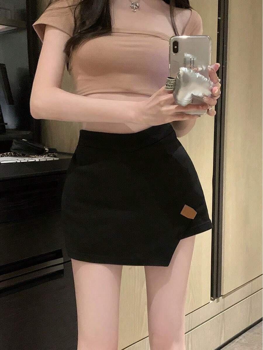 Women Skorts - Black - View 1