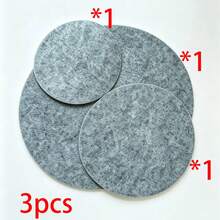  A 12pcs/3pcs Set With 3 Different Sizes, Featuring Heat-Resistant And Scratch-Proof Mats That Protect Cookware And Tableware. And Are Suitable For Cookware, Glassware, Countertops, Stoves, And Ovens,Cuttable Non-Slip Mat - View 5