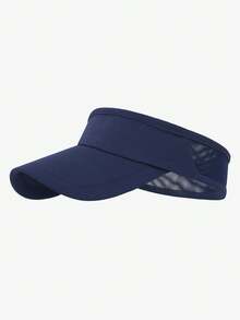 1pc Multi-Color Lightweight Breathable Sports Visor Hat, Women's Outdoor Sun Protection Ponytail Cap, Quick-Dry Mesh Tennis Fitness Hat,Holiday,Festival - Lightweight Visor - View 18