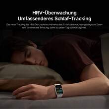 Xiaomi Smart Band 10 Pro - Ultraschlankes Gehäuse (9,7mm) mit 1,74" AMOLED Display | HRV-Schlafüberwachung und Gesundheits-Management | Nachrichten-Synchronisierung auf Zwei Geräten | Unabhängiges GNSS mit 5 Satelliten | Extrem Lange Akkulaufzeit von bis zu 21 Tagen - Mitternachtsschwarz - Übersicht 8