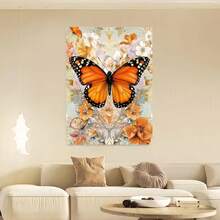 Enmarcado póster de  vertical enmarcado - Caligrafía y pintura china vertical con temática primaveral, retrato vertical para espacios estrechos, / Decoración vertical para exteriores para el hogar, la oficina, el dormitorio - Obra de arte elegante con caracteres chinos, - Enmarcado - Ver 1