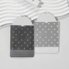 Funda mini de PVC con lunares para tarjetas de broma, funda de almacenamiento para colección de fans, portatarjetas de 3 pulgadas para fotos de ídolos, tarjetas de campus, tarjetas de identificación y fotos - multicolor - Ver 3