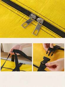 Extra Large Moving Storage Bag, Thickened Waterproof Organizer Bag With Reinforced Handles, Durable Woven Fabric Large Travel Bag, Suitable For Clothing, Bedding And Household Items, Moving, Travel And Seasonal Storage Large Capacity Tote Bag, Tear-Resistant And Easy To Clean - Multicolor - View 4