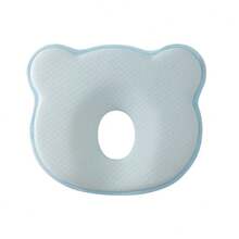 1pc Cute Cloud Shape Pet Neck Pillow, Memory Foam Neck Protection Deep Sleep Pillow, Portable Soft Breathable Cushion For Small Medium Cats And Dogs, For Home Travel Outdoor Party, Four Seasons Use - Baby Blue - View 8