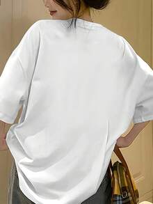 Women T-Shirts - White - View 3
