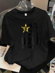 Halloween Graphic T-Shirt - Black - View 1