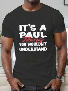 Camiseta de manga corta para hombre de verano - Este el estilo de Paul - Blanco - Ver 7
