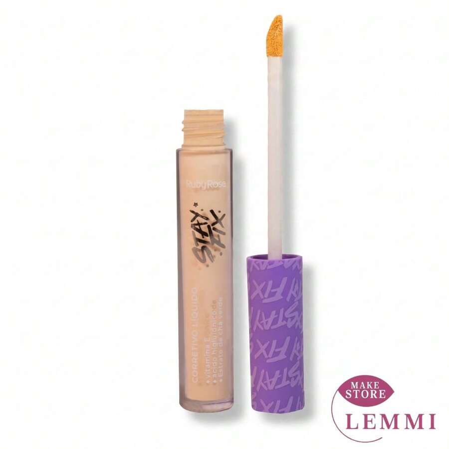 Stay Fix Liquid Concealer Ruby Rose Makeup HB912 3.9ml High Coverage - MC50 - View 1