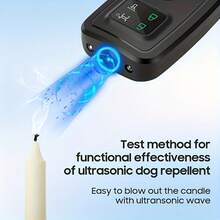 1 pieza Nuevo Repelente de Perros de Doble Cabezal, Dispositivo de Control de Ladridos Ultrasónico, Seguro y Efectivo, Frecuencia Ultra Alta, Hace que los Perros se Sientan Asustados, Efecto Notable - multicolor - Ver 7
