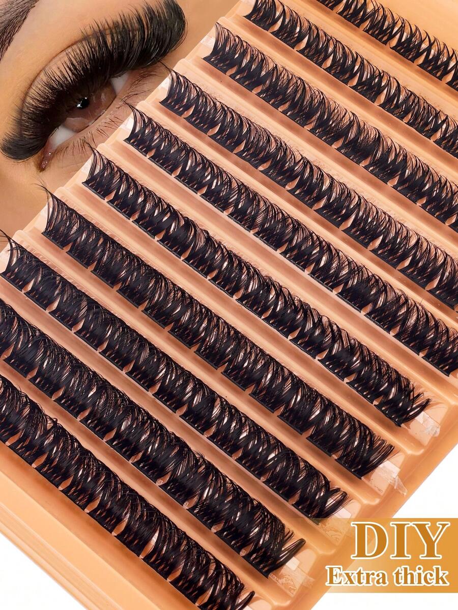 120 pestañas individuales, libro de pestañas, pestañas postizas en racimo, extensión de pestañas DIY, pestañas postizas en racimo, pestañas postizas individuales, pestañas postizas, pestañas naturales vs pestañas gruesas, pestañas en racimo DIY, pestañas coreanas, pestañas de Medusa, pestañas de ángel