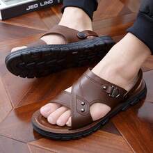 Sandalias Para Hombres - Brown - View 3