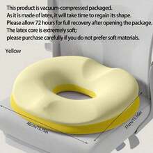 1PC Ergonomic Donut Cushion For Office Chair - Soft Support Pillow With Hip & Waist Protection, Postpartum, 10-Hour Prolonged Sitting, Driving & Desktop Work, Machine Washable Polyester, Seating Comfort Enhancement - Multicolor - View 12