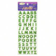 Glitter Crystal Letter Stickers, DIY Handmade Name Design Scrapbooking Supplies, Computer & Phone Decor, Self-Adhesive A-Z English Word Stickers - Multicolor - View 17