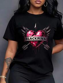 Women T-Shirts - Black - View 2