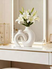 2pcs/Set Bohemian Style Resin Vases, Suitable For Any Style Scene Decoration, Photography Decoration - 1PC - View 8