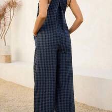 Maternity Pants - Navy Blue - View 3