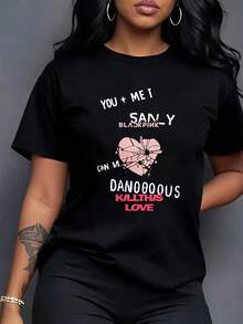 Kvinnor T-shirts - Svart - Visa 2
