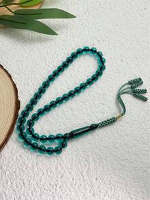 1pc Muslim 45 Beads Four-Tassel Braided Prayer Beads Tasbih Prayer String - Multicolor - View 6
