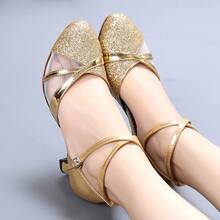 Women Other Dance Shoes - Black 3.5CM Rubber Sole - View 8