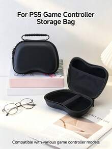 1pc Cute Daisy Butterfly Cartoon Pattern Design Game Console Controller Storage Bag, Suitable For Game Console Controller Storage Bag, Dust-Proof And Scratch-Resistant, Portable Storage To Protect Your Beloved Console, The Best Gift For Switch Players - View 9
