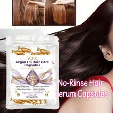Mascarilla de cabello lujosa y fina, 22g, hidratación duradera de 72 horas, sin gluten y de rápida absorción, dejando el cabello talla grande sedoso y fuerte, apta para todo tipo de cabello, resultados de nivel salón en casa - Ropa formal - Ver 2