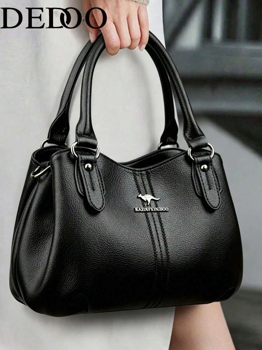 Dedoo 2026 Mother's Day Top Choice Handbag, High-Quality Luxury Designer Crossbody Bag, Large Capacity Solid Color Shoulder Bag