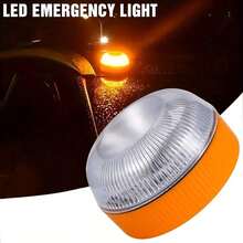 迷你閃爍燈 – 超亮 4 種模式安全 LED 燈，附磁吸底座，適用於卡車、車輛、露營車、皮卡、摩托車、汽車用途、警告、路邊能見度 - A - 查看 4