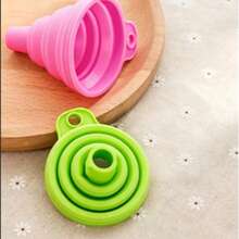 1/2pcs Foldable Funnel, Suitable For Water Bottle Liquid Transfer, Kitchen Tool, Kitchen Accessory - View 15