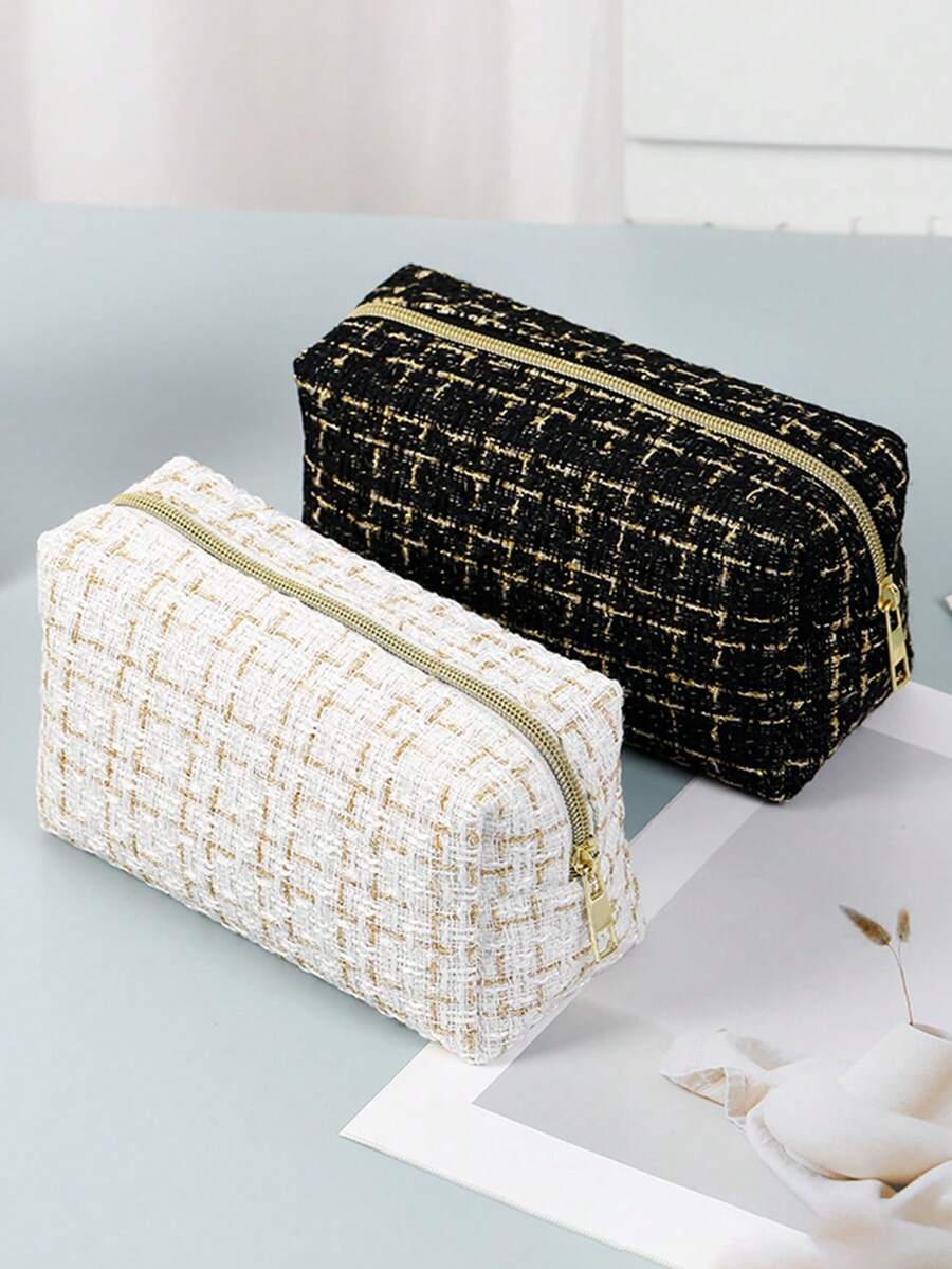 Túi đựng mỹ phẩm nước hoa dung tích lớn phong cách tối giản, túi đựng mỹ phẩm nước hoa di động họa tiết kẻ caro, túi đựng đồ trang điểm và đồ vệ sinh cá nhân du lịch cho nữ, túi trang điểm mini, hộp đựng phụ kiện trang điểm nhỏ du lịch, túi đựng cọ trang điểm, hộp đựng mỹ phẩm, túi trang điểm, vật dụng du lịch thiết yếu, phụ kiện nữ, túi đựng mỹ phẩm đồ dùng du lịch, túi đựng mỹ phẩm đồ dùng học tập, túi đựng mỹ phẩm thiết yếu cho kỳ nghỉ, túi đựng mỹ phẩm, màu hồng mùa đông lễ hội