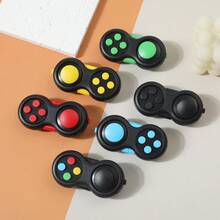 1pc-Simulated Joystick Stress Relief Toy, Multi-Function Buttons, Release Toy, Relieve Stress, Agitation And Anxiety, Highly Playable, Versatile Functions, Suitable For Daily Office Stress Relief And Birthday Gifts, Christmas Gifts - Multicolor - View 3