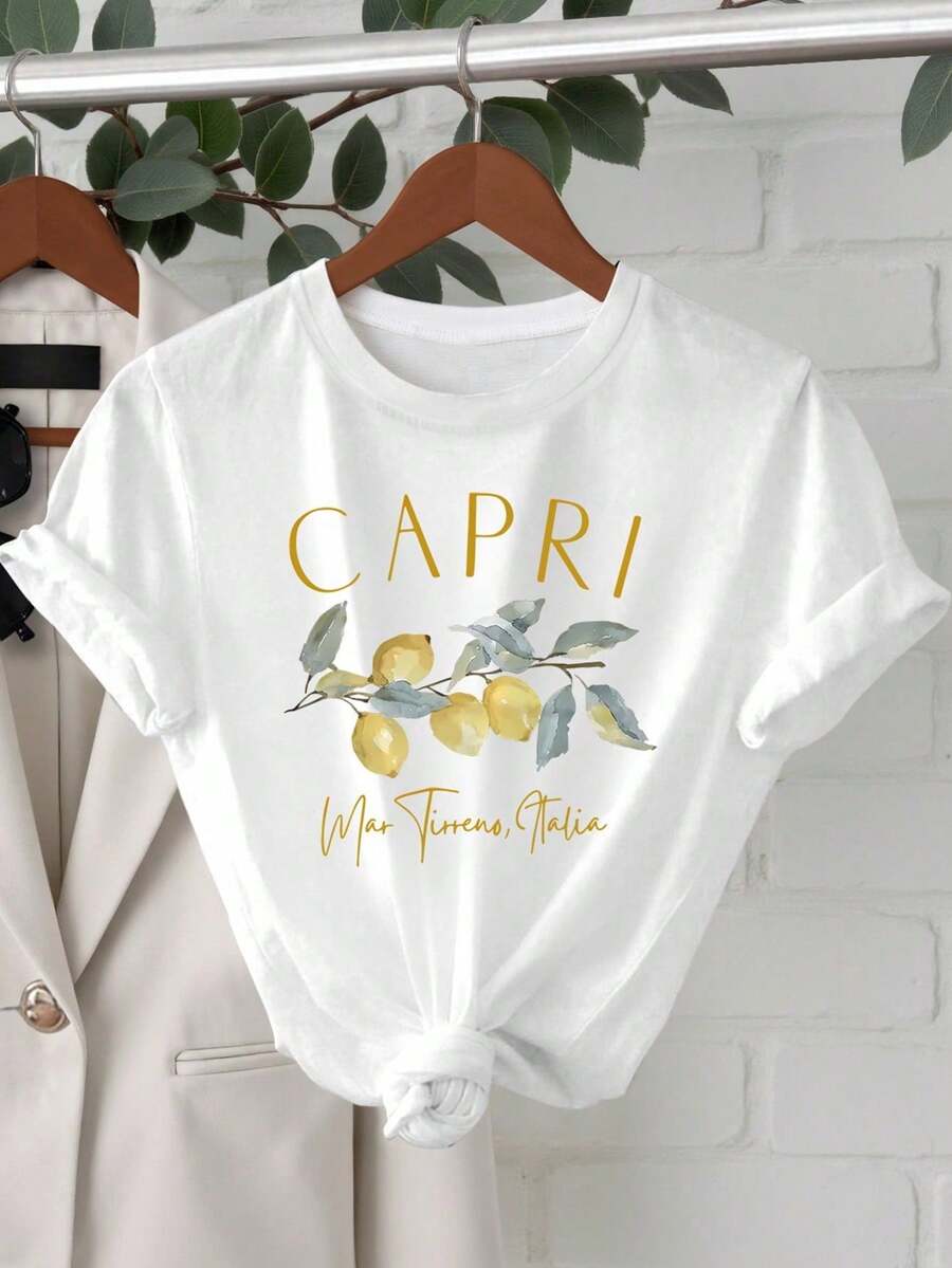 Women T-Shirts - 白色 - 查看 1