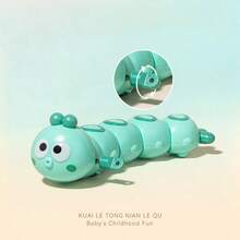 1pc Cute Expandable Plush Caterpillar Pet Toy - Vibrant Colors, Durable Plastic Material, Suitable For Cats & Dogs, Ideal For Interactive Play And Stress Relief, Fits All Pet Sizes, Battery-Free, Fun Pet Toy - Multicolor - View 22