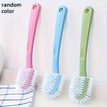 1pc Multi-Angle Shoe Cleaning Brush, Made Of Polyester Fiber In Multiple Colors, Multipurpose Tool For Laundry And Shoe Cleaning, Also Suitable For Household Cleaning - A - View 8