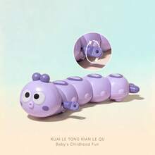 1pc Cute Expandable Plush Caterpillar Pet Toy - Vibrant Colors, Durable Plastic Material, Suitable For Cats & Dogs, Ideal For Interactive Play And Stress Relief, Fits All Pet Sizes, Battery-Free, Fun Pet Toy - Multicolor - View 21