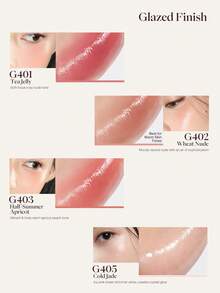 JOOCYEE Colorete y Lápiz Labial Multifunción de Larga Duración y Natural - G402 Trigo integral sin cáscara - Ver 8