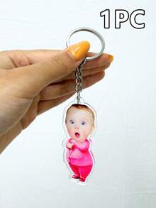 Customized Baby Photo Keychains And Personalized Acrylic Keychains-Also Precious Keepsakes. They Can Be Hung On Keys, Bags, Strollers, Or Suitcases. - Multicolor - View 14