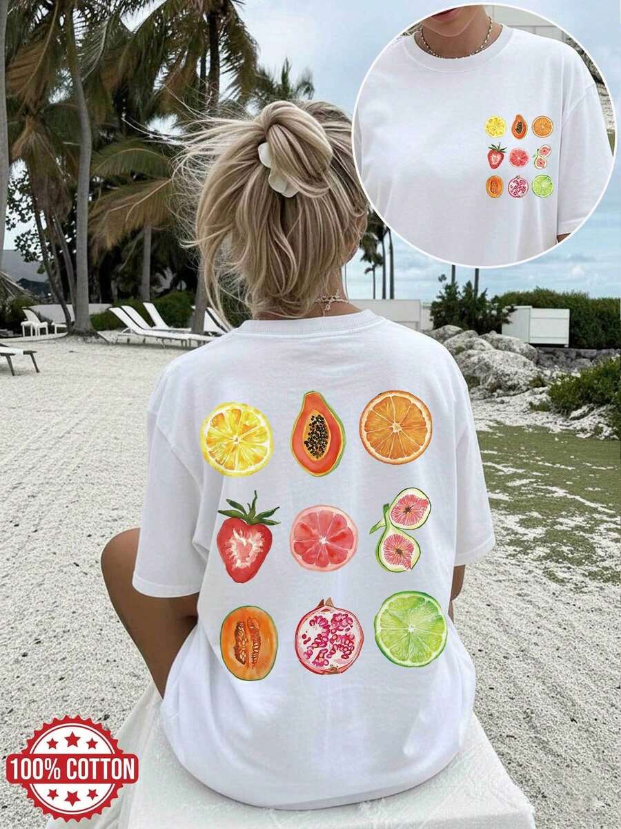 Women T-Shirts - White - View 1