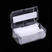 Vintage Men's Watch Box - Single Compartment Transparent Jewelry Storage Case, Universal Watch Display Organizer - 1set - 查看 1