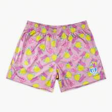 Summer New Children/Youth Baseball Lifestyle 101 Field Of Flowers Gradient Shorts Oversized Breathable Sports Shorts Men Women - D42866 - 查看 2