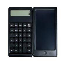 Scientific Calculator - 12 Digit Large Screen, With Notebook Mathematical Calculator, Middle High School Supplies And College Essentials 2-In-1 Folding Calculator Reusable Electronic Notebook With Stylus Pen Lightweight Pocket Size Design Perfect For Business And Personal Use Work Calculator - A - View 9