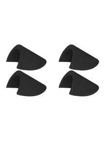 4/8pcs Polyester Shoulder Pads, Unisex Padded Coat Garment Sewing Accessories, Sew-On Shoulder Pads For Tailoring And Lining - Multicolor - View 9