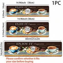 1個 Coffee Life 設計水槽水龍頭吸盤排水墊,廚房、浴室水槽、檯面排水墊,矽藻土洗臉盆可修剪快乾墊 - 彩色 - 查看 8