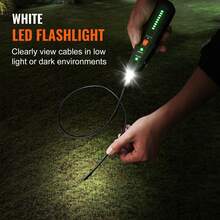 Subterranean Wire Locator, Up To 6.5 FT Detection Depth, Earphone-Included Cable Tracer And Break Detector, 3280 FT Detection Range, Ideal For Locating Hidden Pet Fences And Sprinkler Valves - 6.5 Ft - View 6