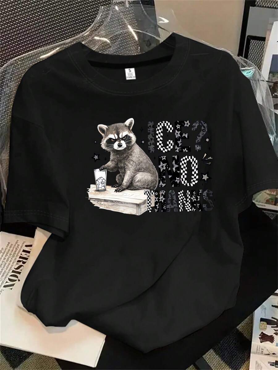 Halloween Graphic T-Shirt - Black - View 1