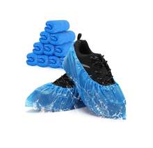 HOT BARGAINS Disposable Waterproof Shoe Covers Non Slip Boot Protectors One Size - 500 (250 Pairs) - View 9