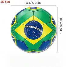 1/6/120pcs, Football Sports Event Image Design, 2D Printed Round PET Coasters, Suitable For Yard, Kitchen, Living Room, Family Gathering Table Decor, Holiday Gifts For Friends, Family, Athletes, Independence Day, July 4th, Valentine's Day, Mother's Day, Birthday, Wedding Party, Home Decor Accessories, Best Gift Choice For Friends - Multicolor C - View 3