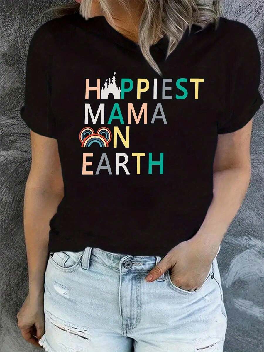 Women T-Shirts - Black 1 - View 1