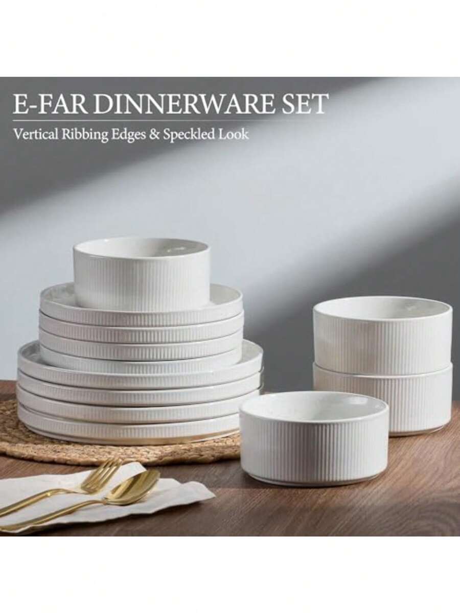 Serving Sets - White - View 1