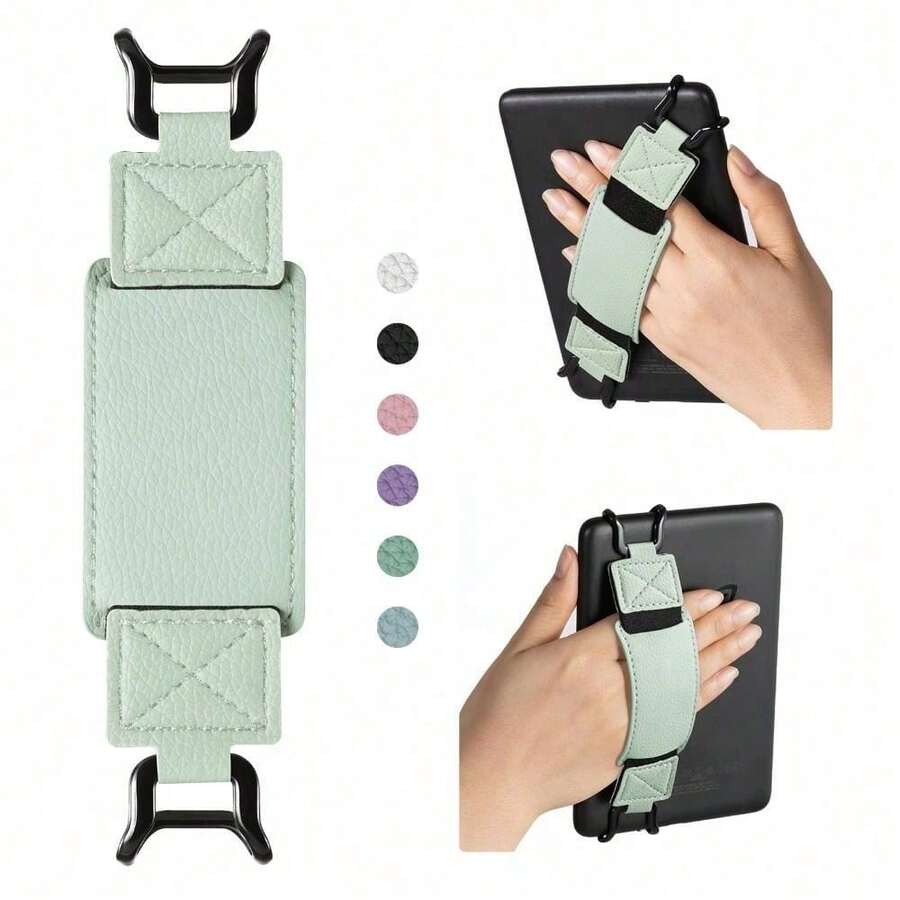 Secure Hand Strap Multifunctional Lightweight Finger Grip E-Reader Stand, Suitable For 6-8 Inch Kindle/Ko Bo/Voyaga/E-Book Tablet, High Elasticity