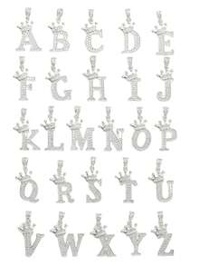 1pc Cubic Zirconia Heart Necklace, 26 English Artistic Letter Design Jewelry, Fashion Classic Vintage Pendant Necklace, Suitable For Daily Wear Or Parties, Perfect Gift For Valentine's Day - Crown Lettering Silver - View 8